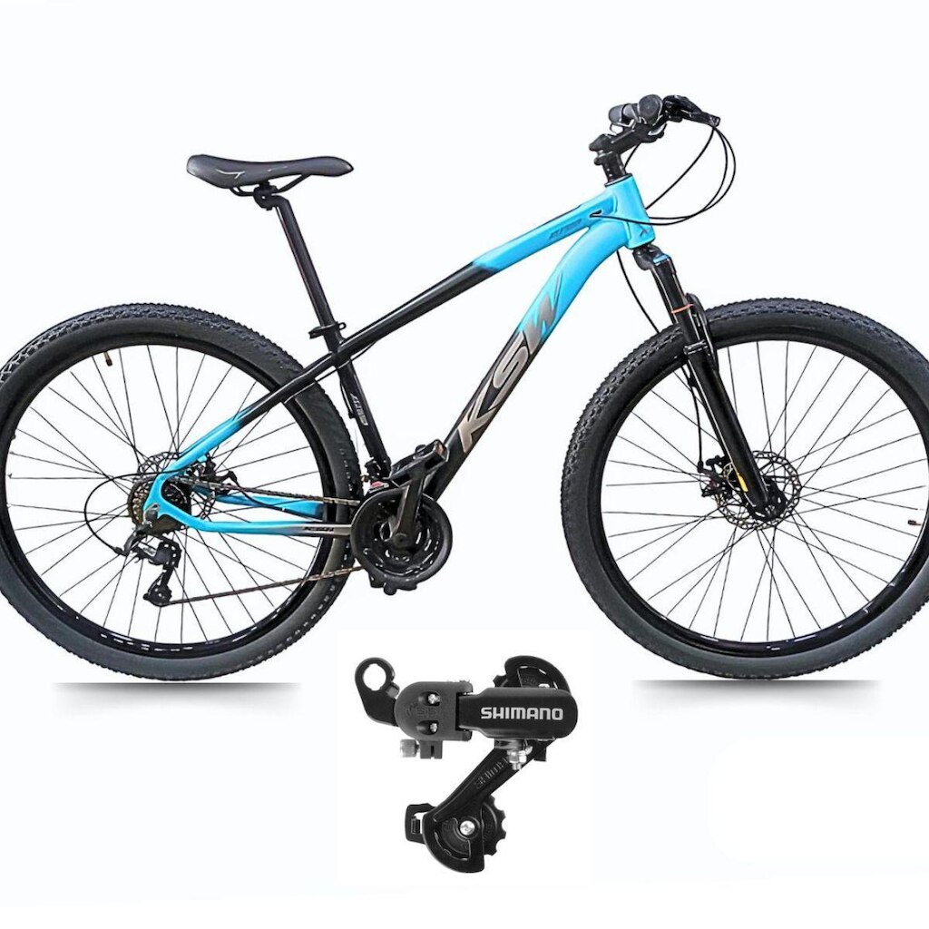 Bicicleta Ksw Xlt Aro 29 21v Index Mtb Quadro Alum Shimano
