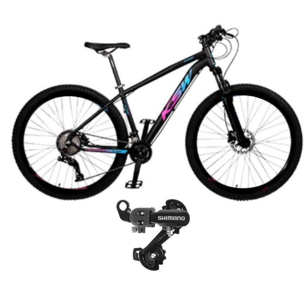 Bicicleta Ksw Xlt Aro 29 21v Index Mtb Quadro Alum Shimano