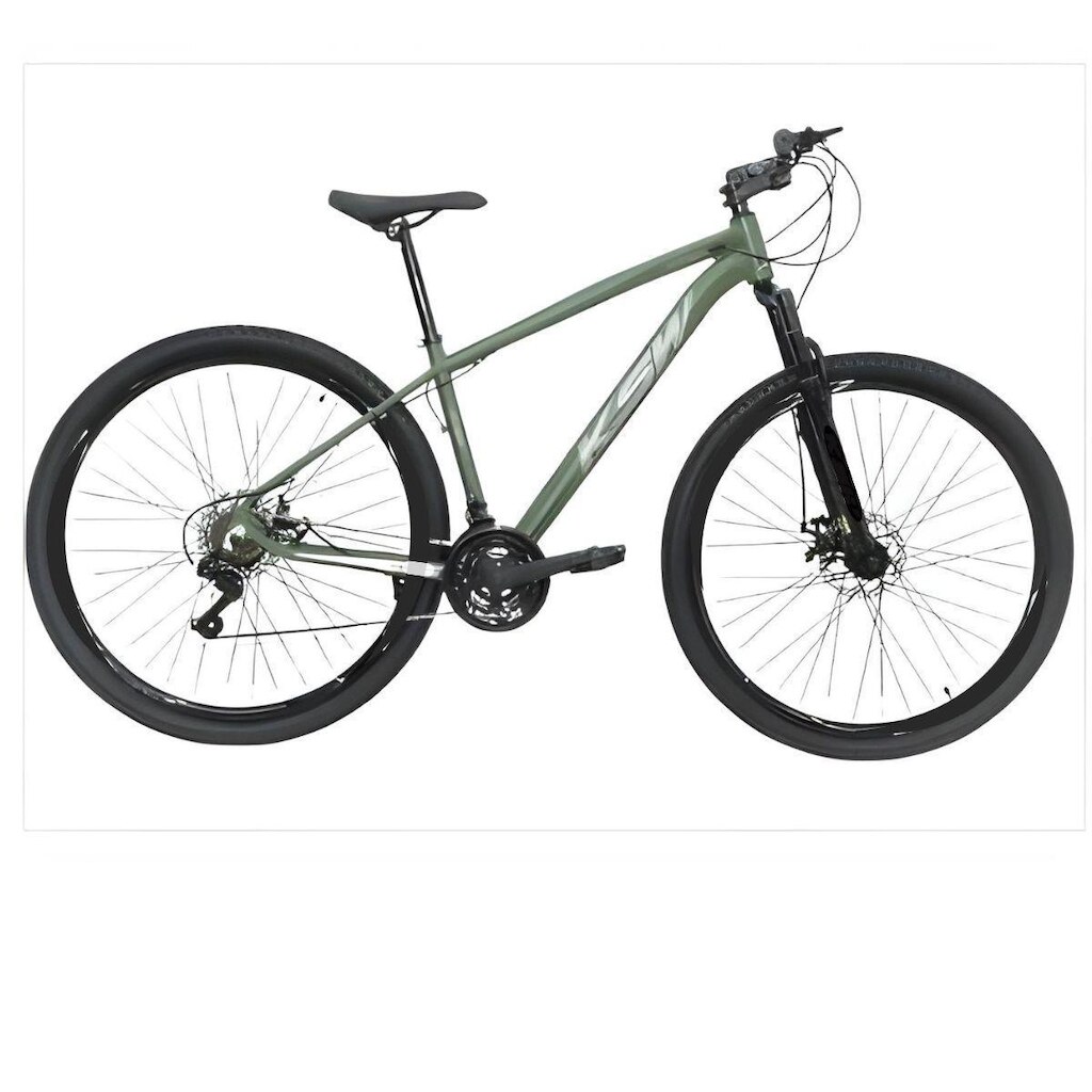 Bicicleta Ksw Xlt Aro 29 21v Index Mtb Quadro Alumínio Freio Disco Mecânico Suspensão Dianteira
