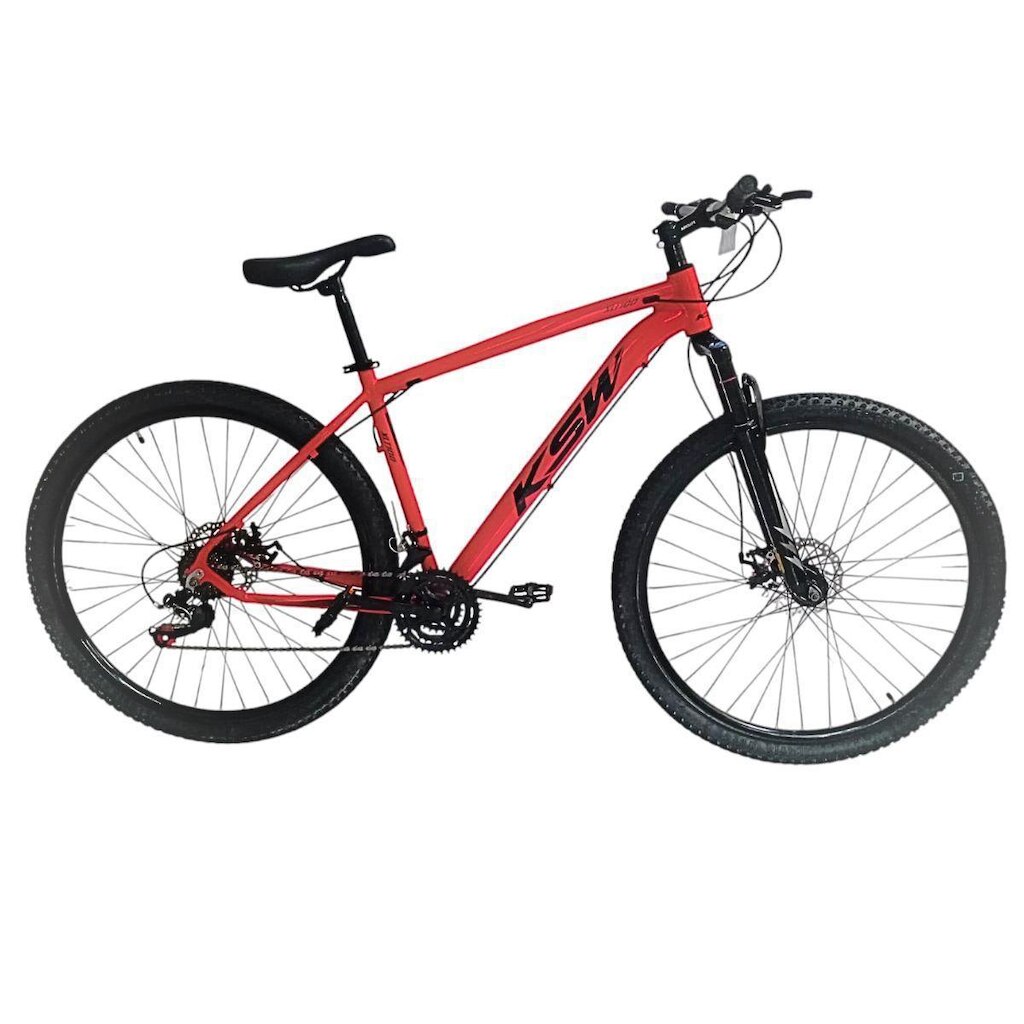 Bicicleta Ksw Xlt Aro 29 24v Index Mtb  Alum Freio Disco Mecanico