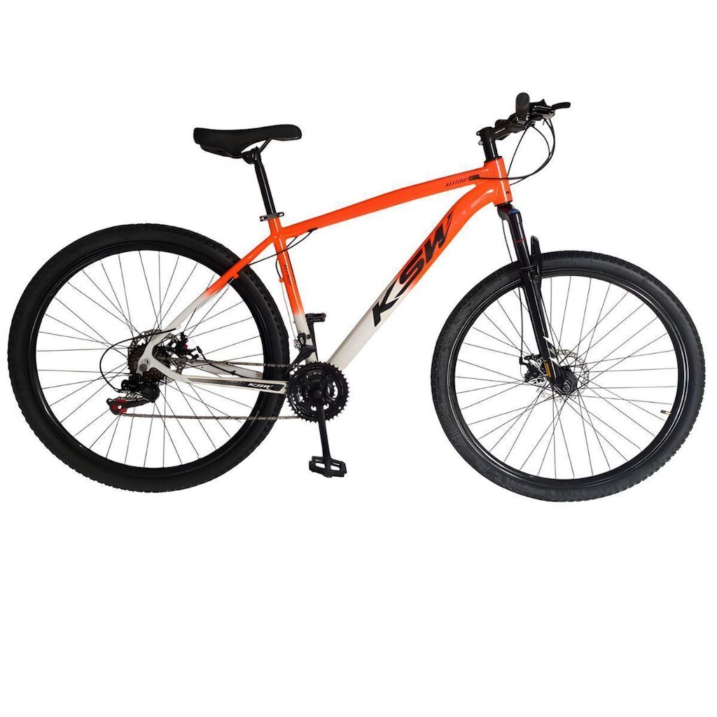 Bicicleta Ksw Xlt Aro 29 24v Index Mtb  Alum Freio Disco Mecanico