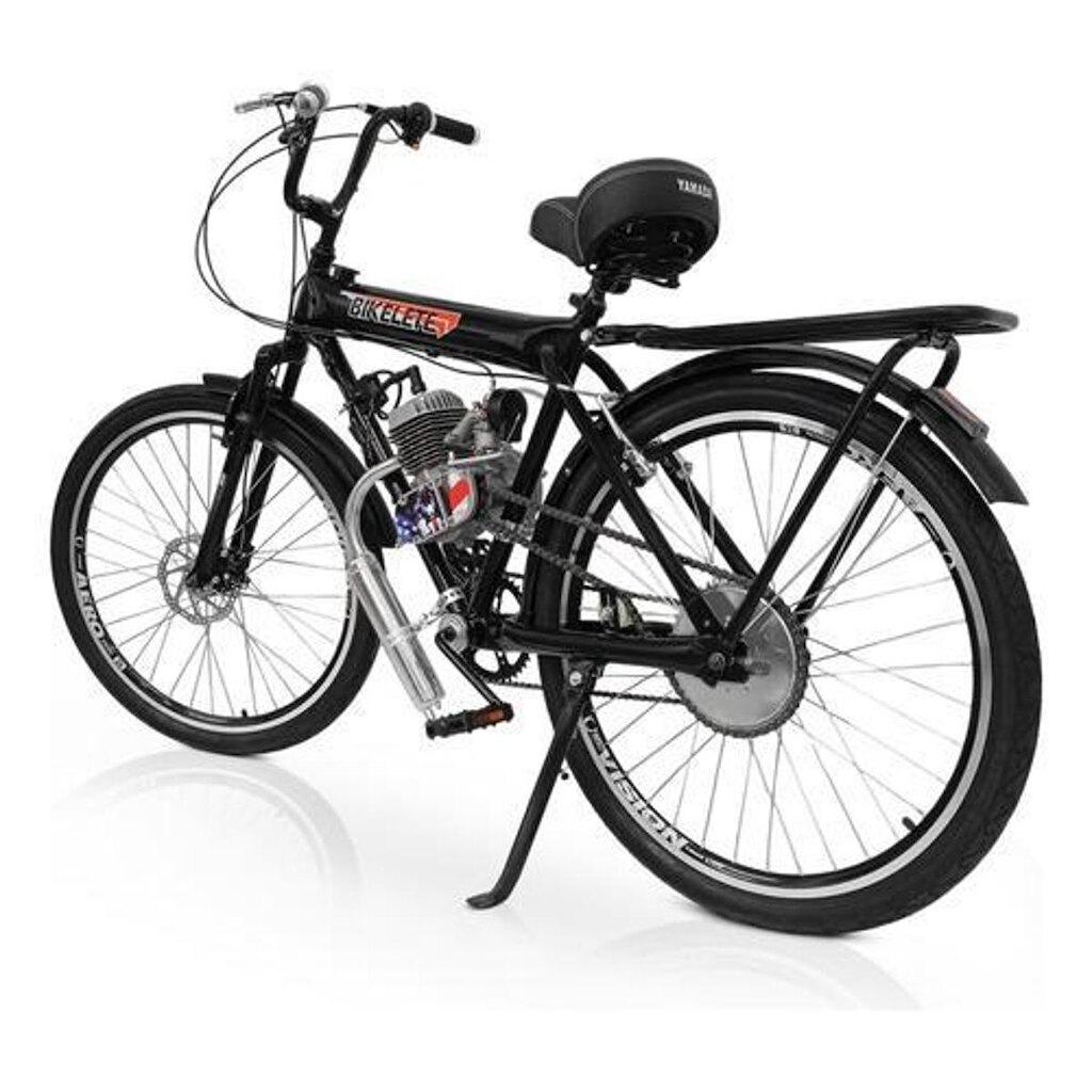 Bicicleta Motorizada X 80cc Montada Aro 26 Tanque No Quadro