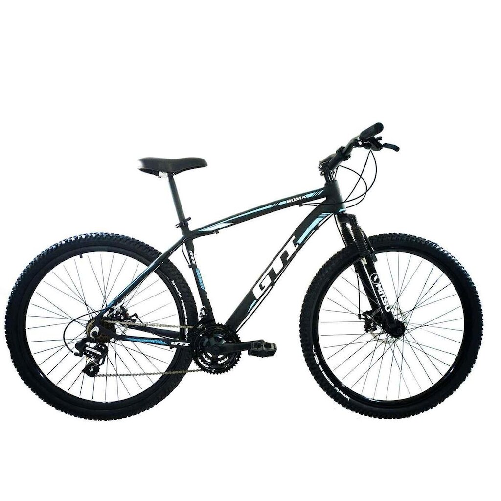 Bicicleta MTB Aro 29 GTI Roma 21 Marcha Freio Disco