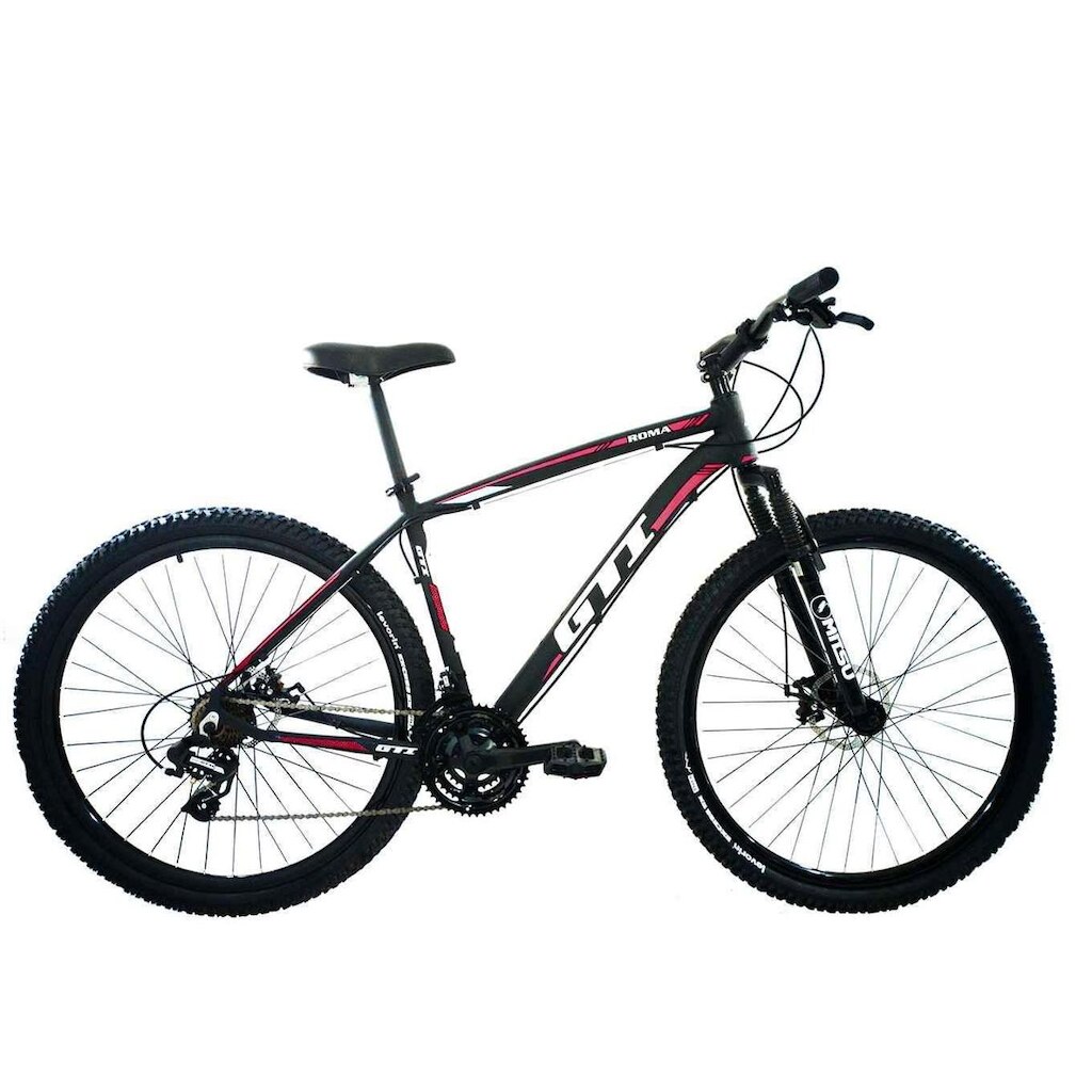 Bicicleta MTB Aro 29 GTI Roma 24V Freio Disco Hidráulico