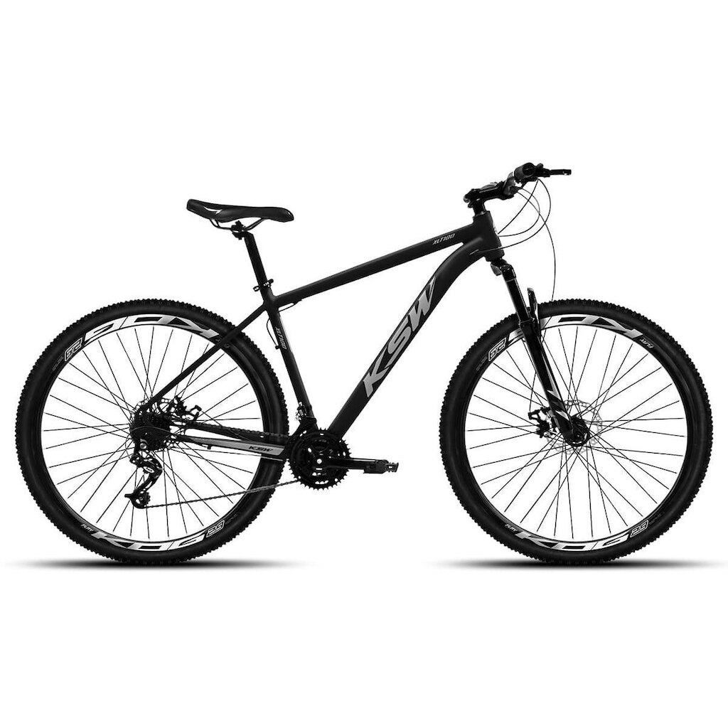 Bicicleta MTB Aro 29 KSW XLT100 27 Marchas Freios Mecânicos