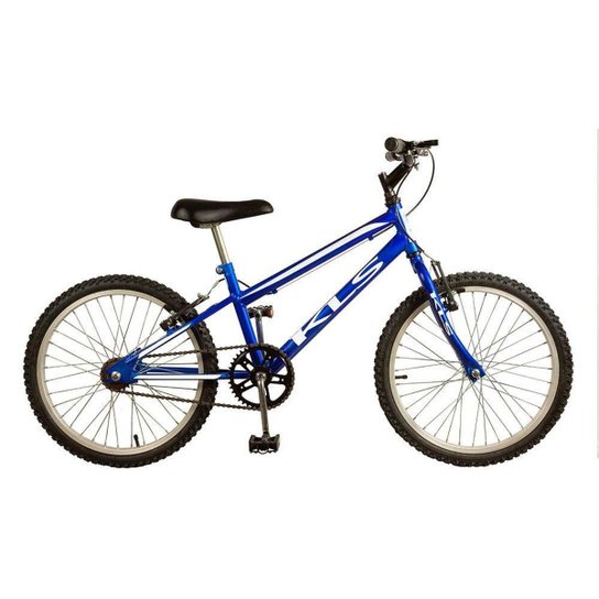 Bicicleta Mtb Kls Free Aro 20 Freio V-Brake - Azul Menor preço em Bicicleta Mtb Kls Free Aro 20 Freio V-Brake - Azul