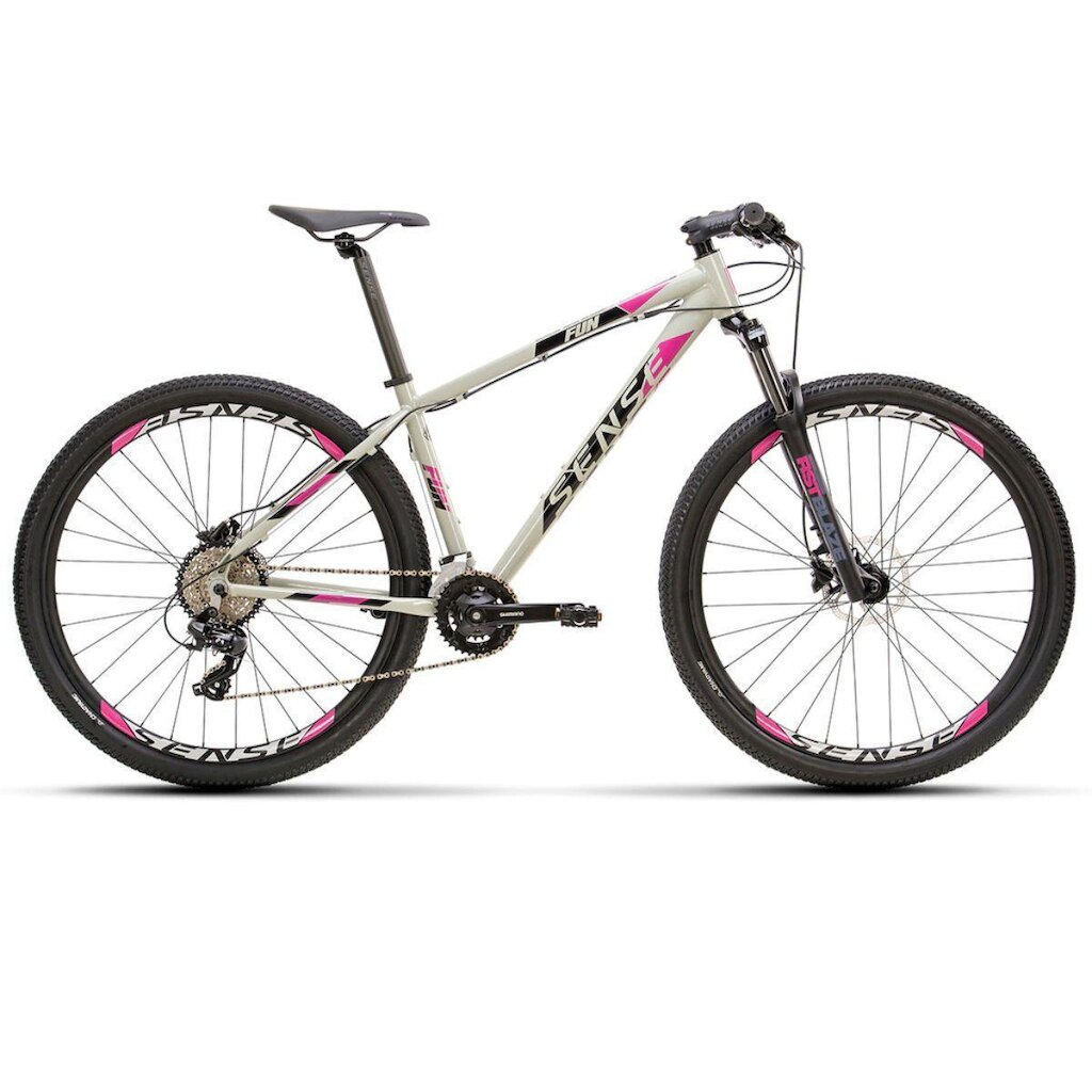 Bicicleta Mtb Sense Fun Comp 2023 Freio Hidráulico 2x8 Vel.