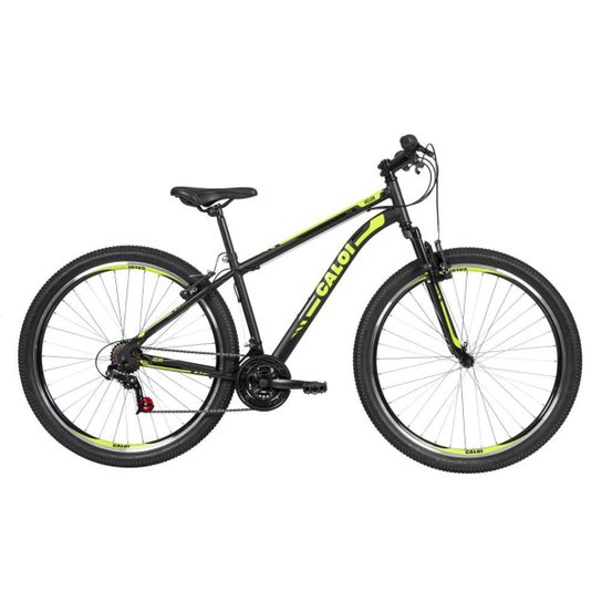 Bicicleta MTB Velox Aro 29 Parede Dupla - Preto+Amarelo Menor preço em Bicicleta MTB Velox Aro 29 Parede Dupla - Preto+Amarelo