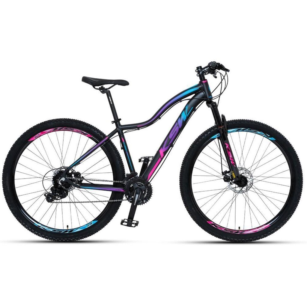 Bicicleta Mwza Aro 29 Ksw Alumínio 24 Vel Freio A Disco