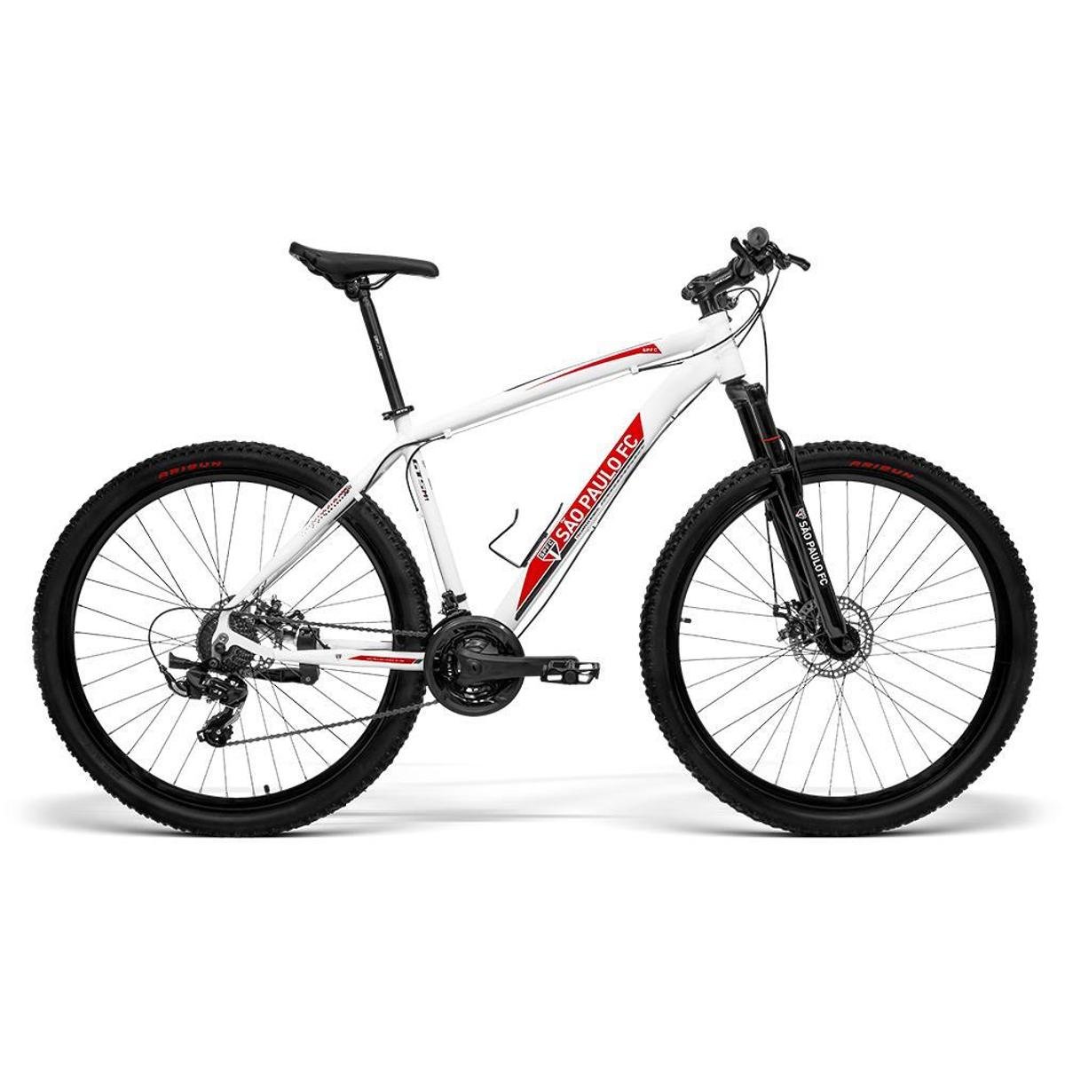 Bicicleta Oficial GTS M1 do São Paulo futebol Clube Aro 29 Freio a Disco Câmbio Shimano 21 Marchas e Menor preço em Bicicleta Oficial GTS M1 do São Paulo futebol Clube Aro 29 Freio a Disco Câmbio Shimano 21 Marchas e