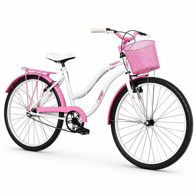 Bicicleta Retro Aro 26 Feminina Forss Hello Turquesa