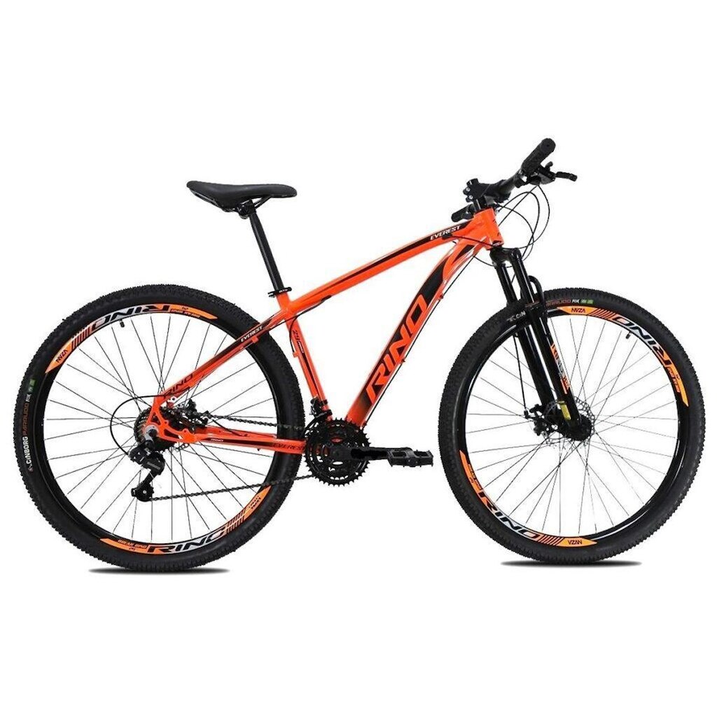 Bicicleta Rino Everest 29 Freio a Disco - Cambios Shimano 21v