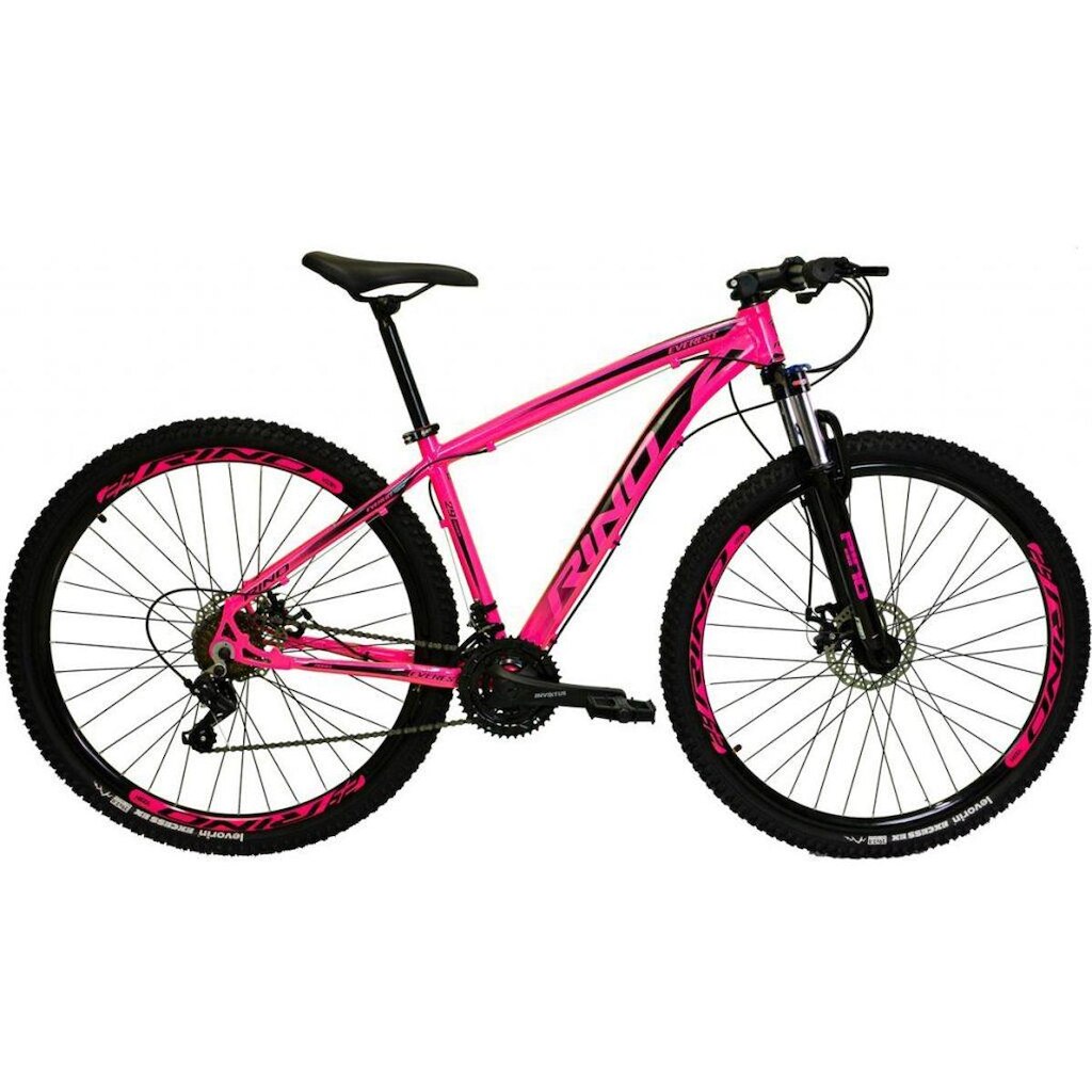 Bicicleta RINO EVEREST 29 Freio a Disco - Cambios Shimano 24v com Trava