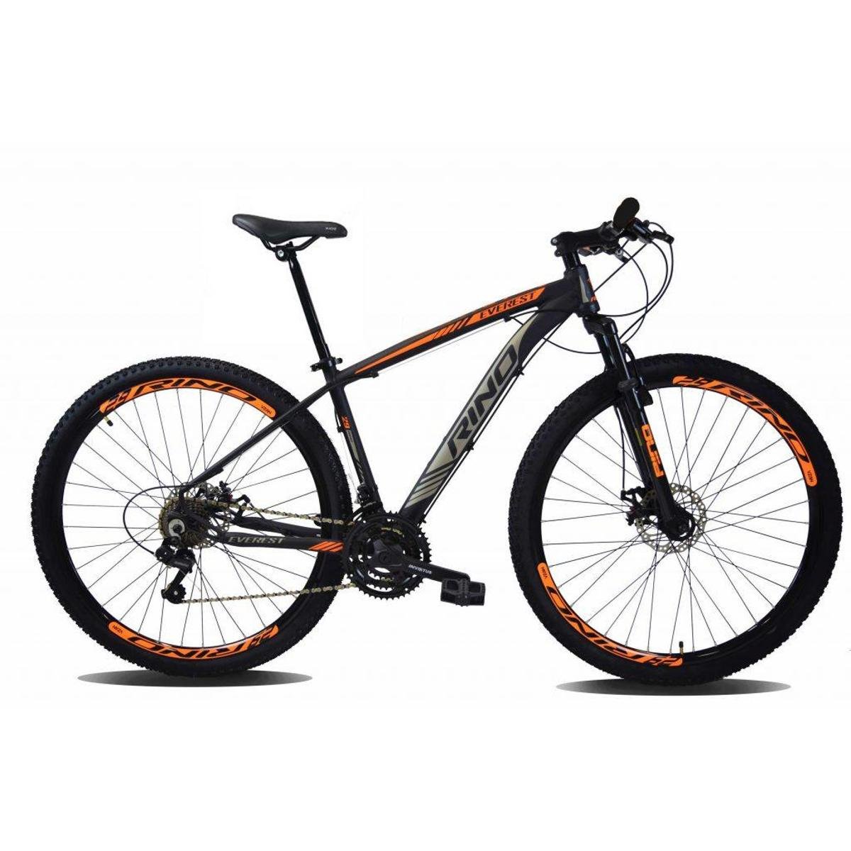 Bicicleta Rino Everest 29 Freio a Disco - Cambios Shimano 24v é ruim? Bicicleta Rino Everest 29 Freio a Disco - Cambios Shimano 24v é boa?
