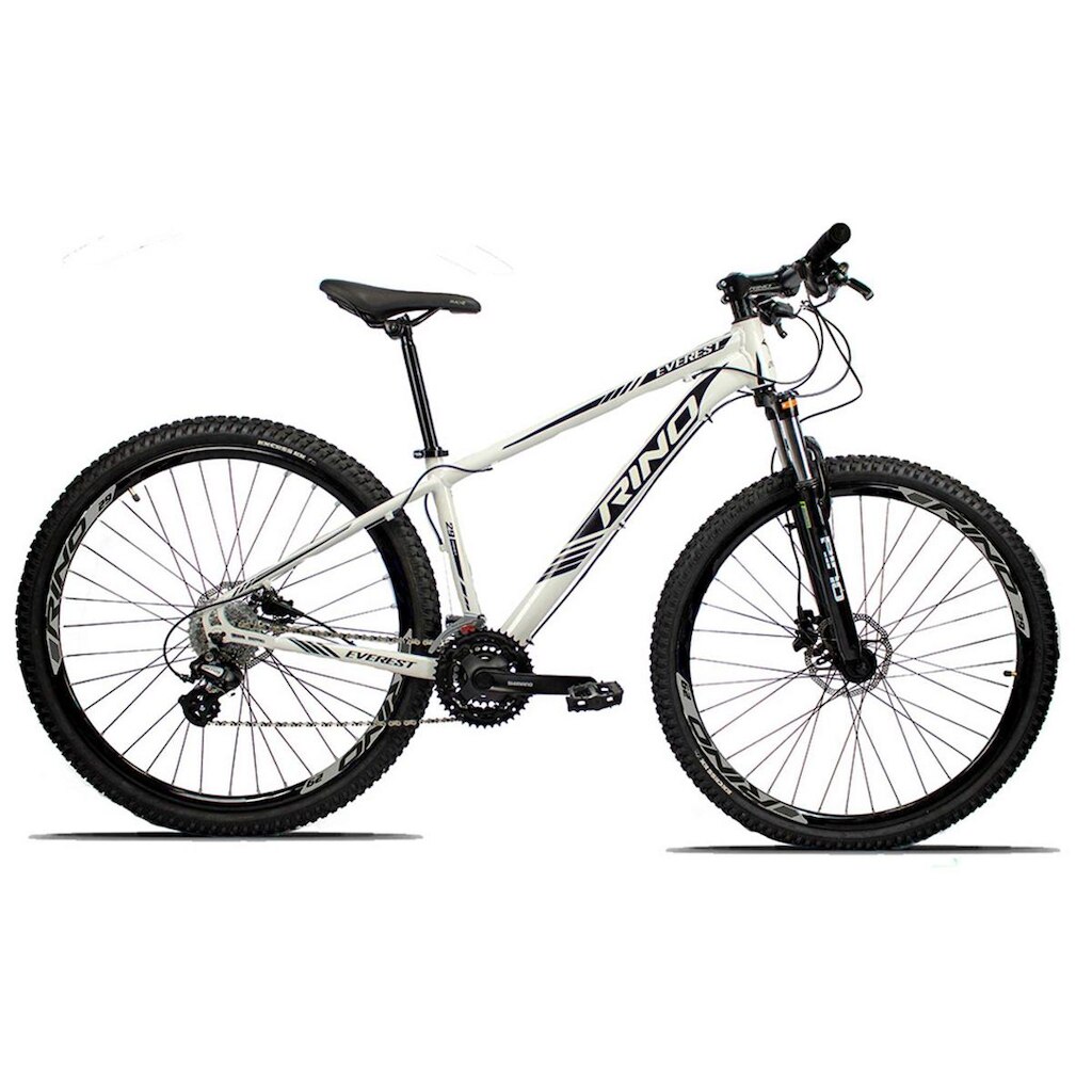 Bicicleta RINO EVEREST 29 Freio Hidraulico - Shimano Altus com trava 24v