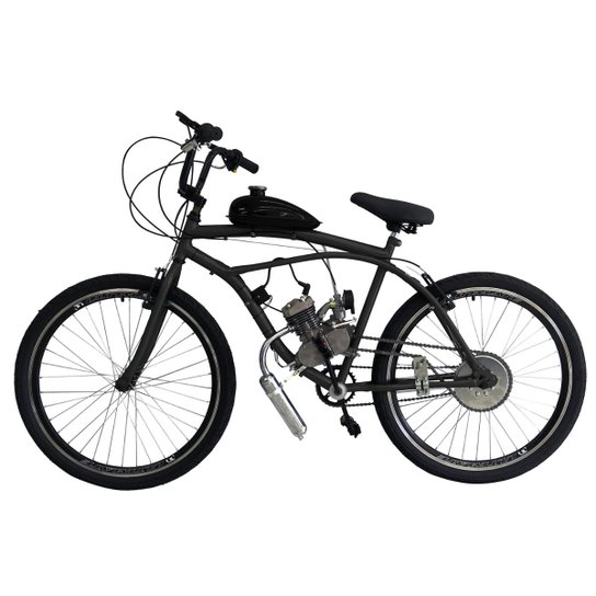 Bicicleta Rocket Preto Motorizada Beach Original - Preto Menor preço em Bicicleta Rocket Preto Motorizada Beach Original - Preto