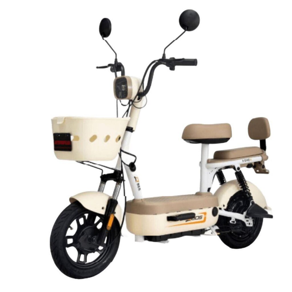 Bicicleta Scooter com Alarme 500W 48V Bee Bege Duos
