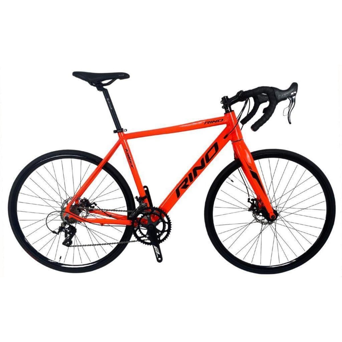 Bicicleta Speed Aro 700 2x9 Rino Kalibur Laranja
