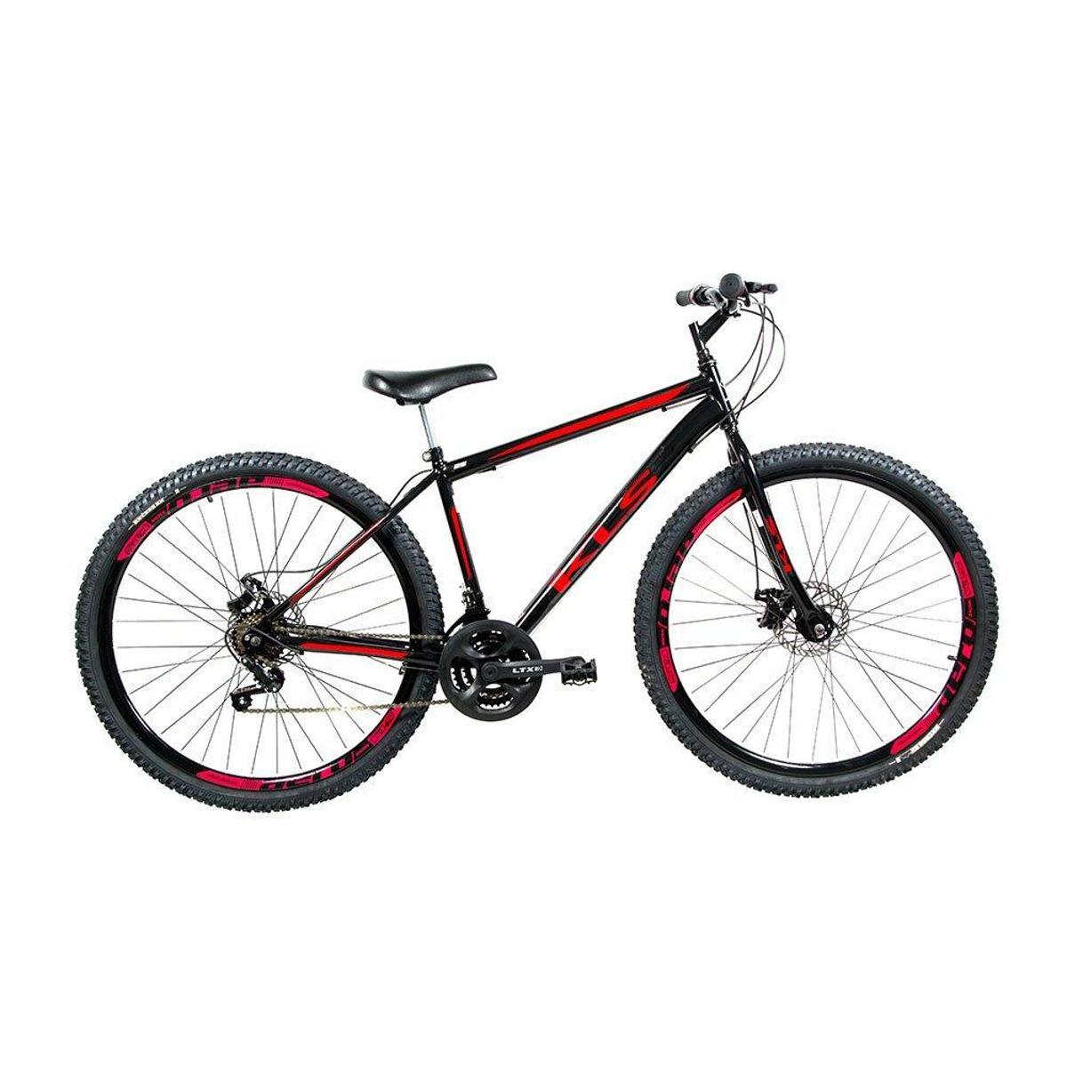 Bicicleta Kls Sport Gold Disc M Aro 29 Rígida 21 Marchas - Preto/branco