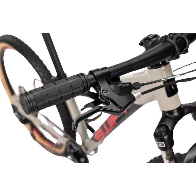 Bicicleta Swift Grom Evo Aro 24 Mtb 9V Tam Unico Cinza/Rosa