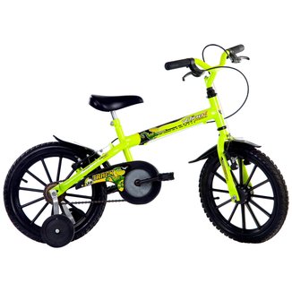 Bicicleta Track Bikes Dino Neon Infantil - Aro 16