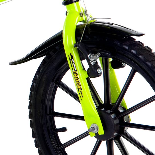 Bicicleta Track Bikes Dino Neon Infantil - Aro 16