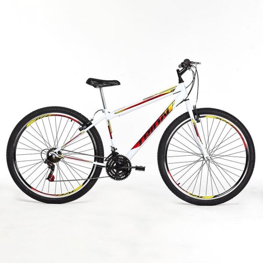 Bicicleta Tridal Evolution Mountain Bike Aro 29 36 Raios Freios V-brake - Branco é ruim? Bicicleta Tridal Evolution Mountain Bike Aro 29 36 Raios Freios V-brake - Branco é boa?
