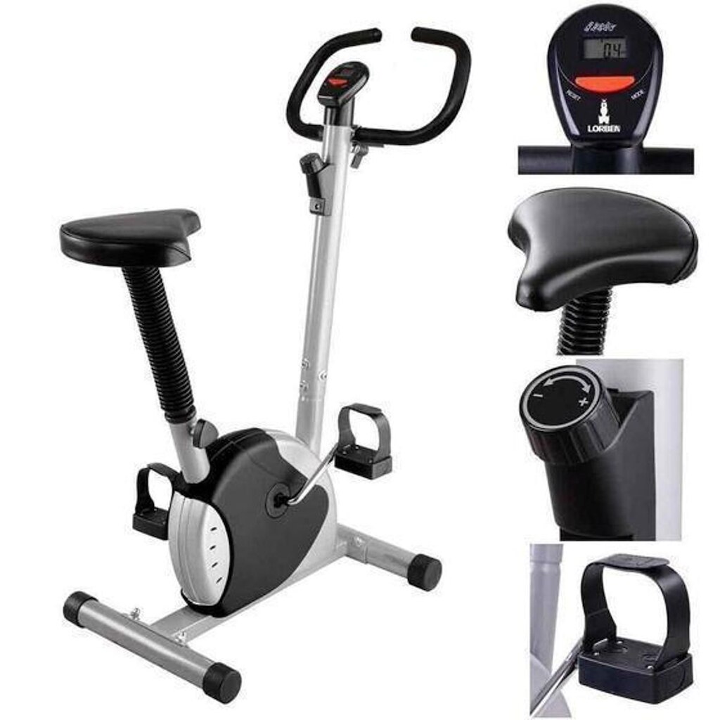 Bicicleta Vertical Magazinemeu Ergométrica de Exercícios