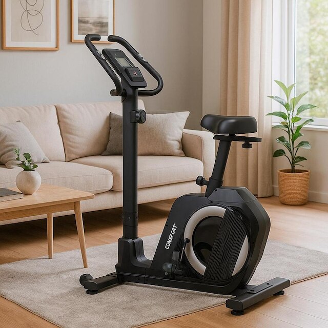 Bicicleta Vertical Prime VP2000 Connect Bluetooth Magnética 8 Níveis Consport