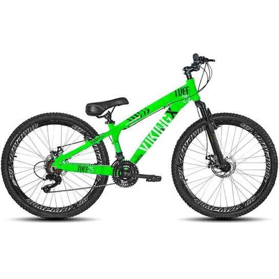 Bicicleta Viking Freeride 21 Marchas Aro 26 Alumínio Freio A Disco - Verde é ruim? Bicicleta Viking Freeride 21 Marchas Aro 26 Alumínio Freio A Disco - Verde é boa?