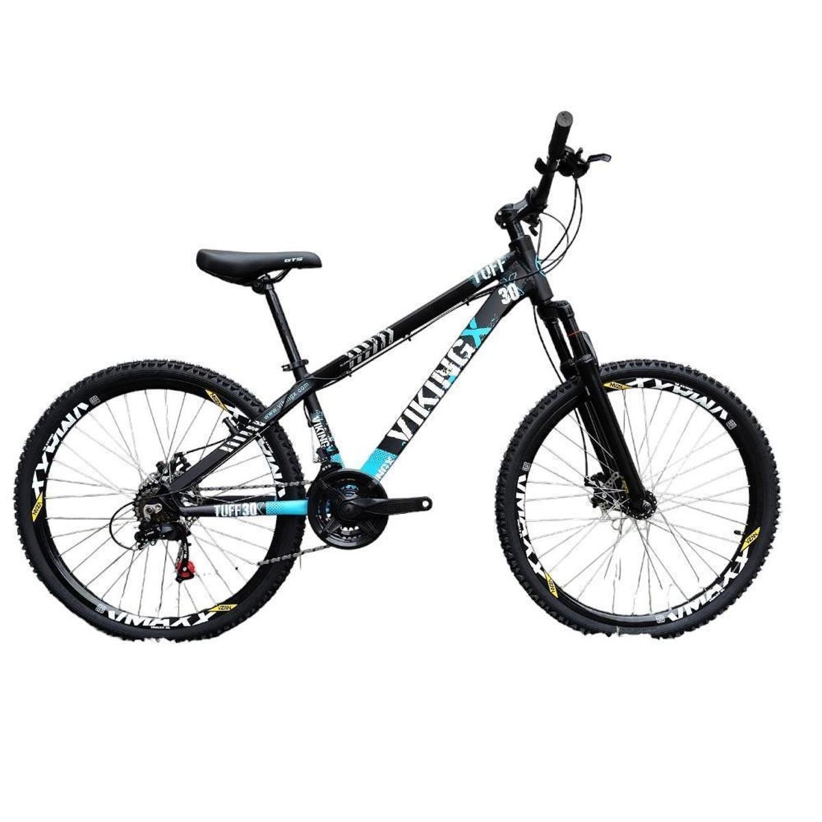 Bicicleta Vikingx Aro 26 Tuff-30 21Velocidades Câmbio Importado Menor preço em Bicicleta Vikingx Aro 26 Tuff-30 21Velocidades Câmbio Importado