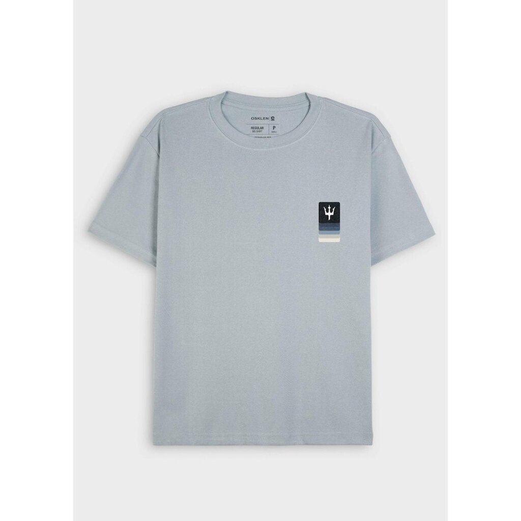 Big shirt tridente mini degradê OSKLEN
