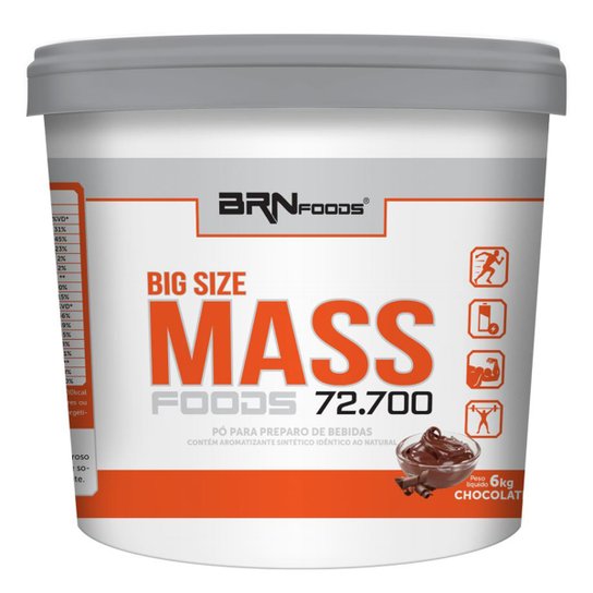 Big Size Mass Balde 6 Kg - BRN Foods é ruim? Big Size Mass Balde 6 Kg - BRN Foods é boa?