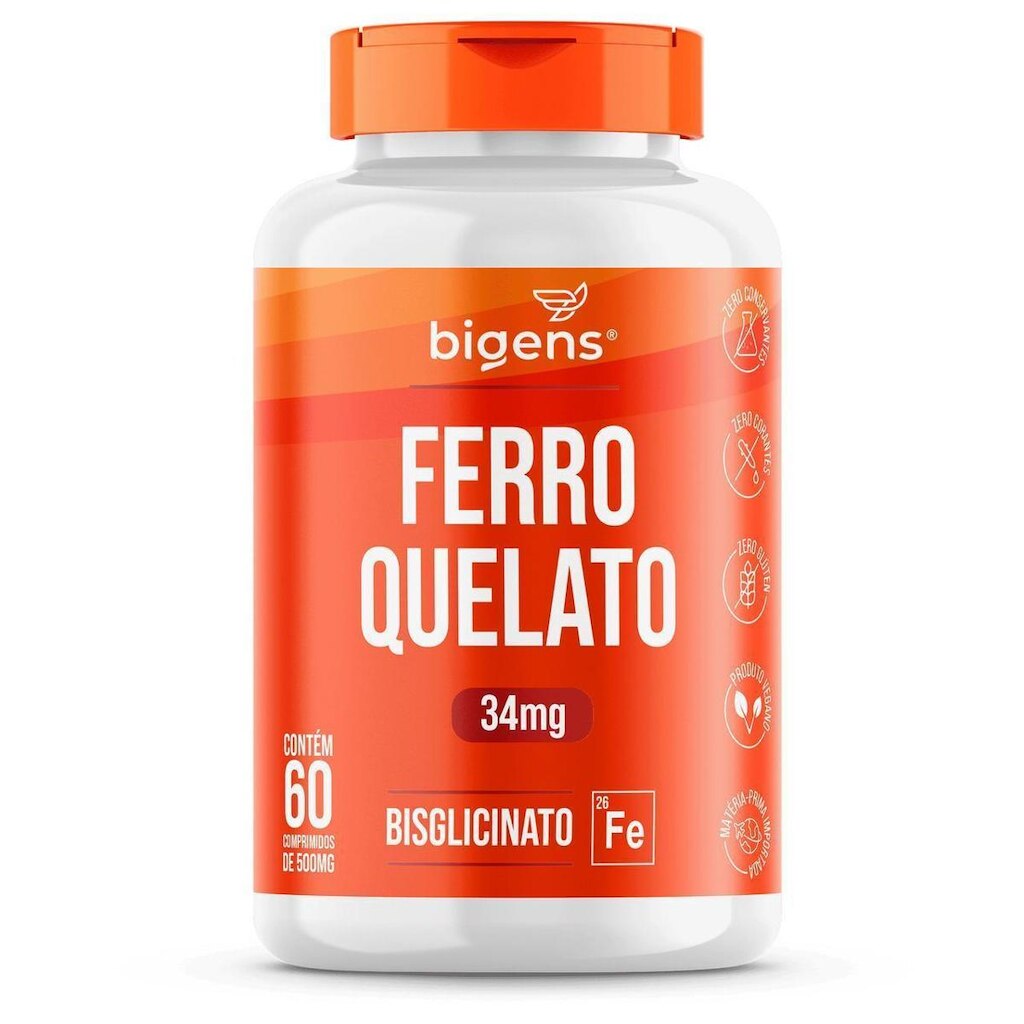 Bigens Ferro 34Mg 60 Tab