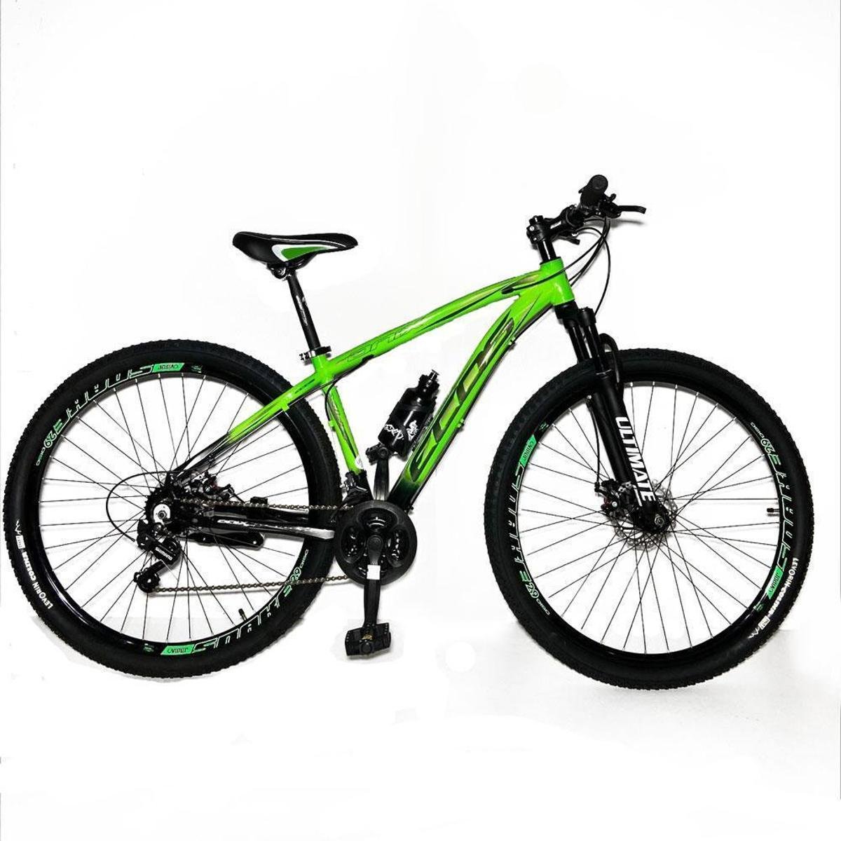 Bike MTB 29 Ecos Sport 21 Marchas Freio Disco Mecânico Alumínio