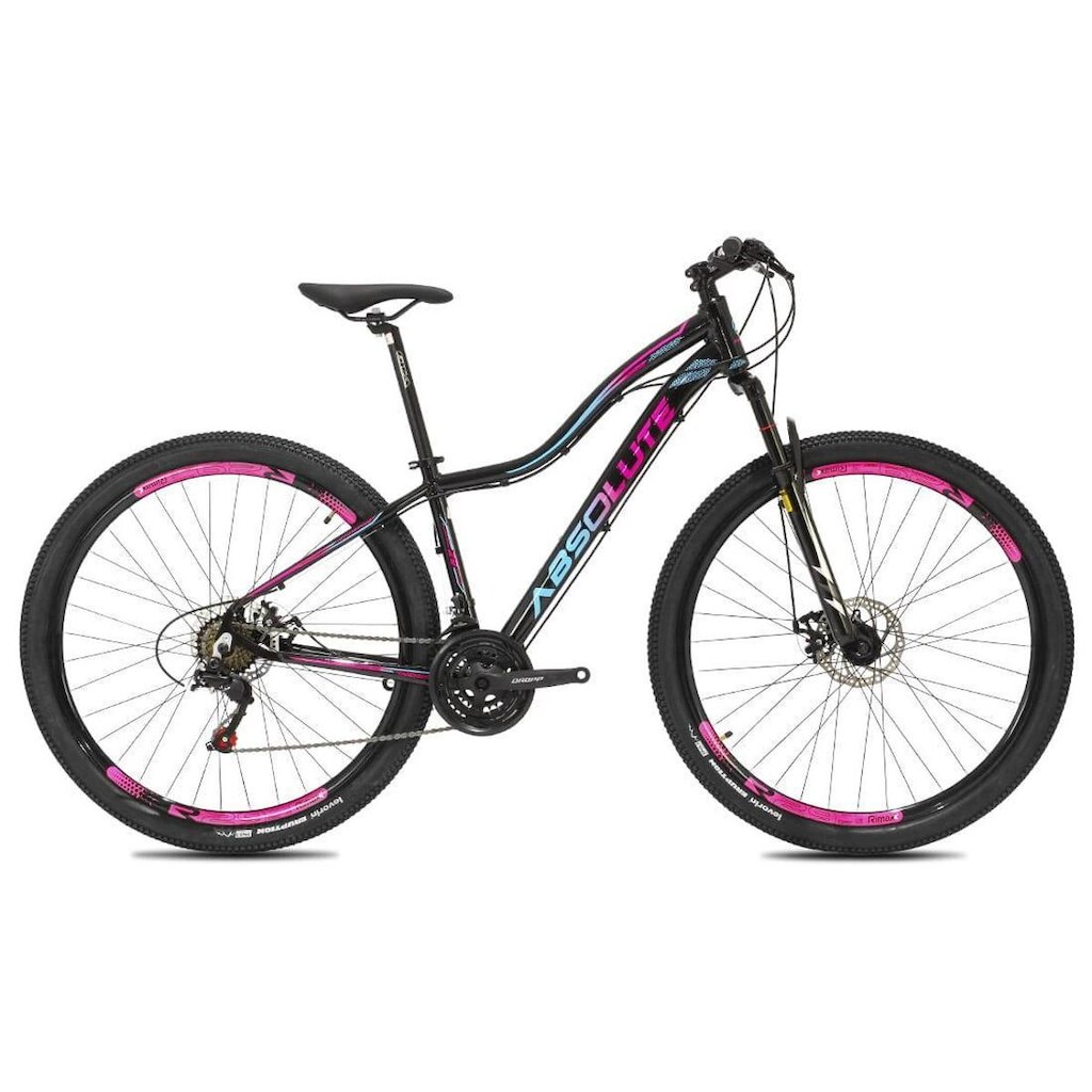 Bike MTB Aro 29 Feminina Absolute Hera Freio Hidráulico
