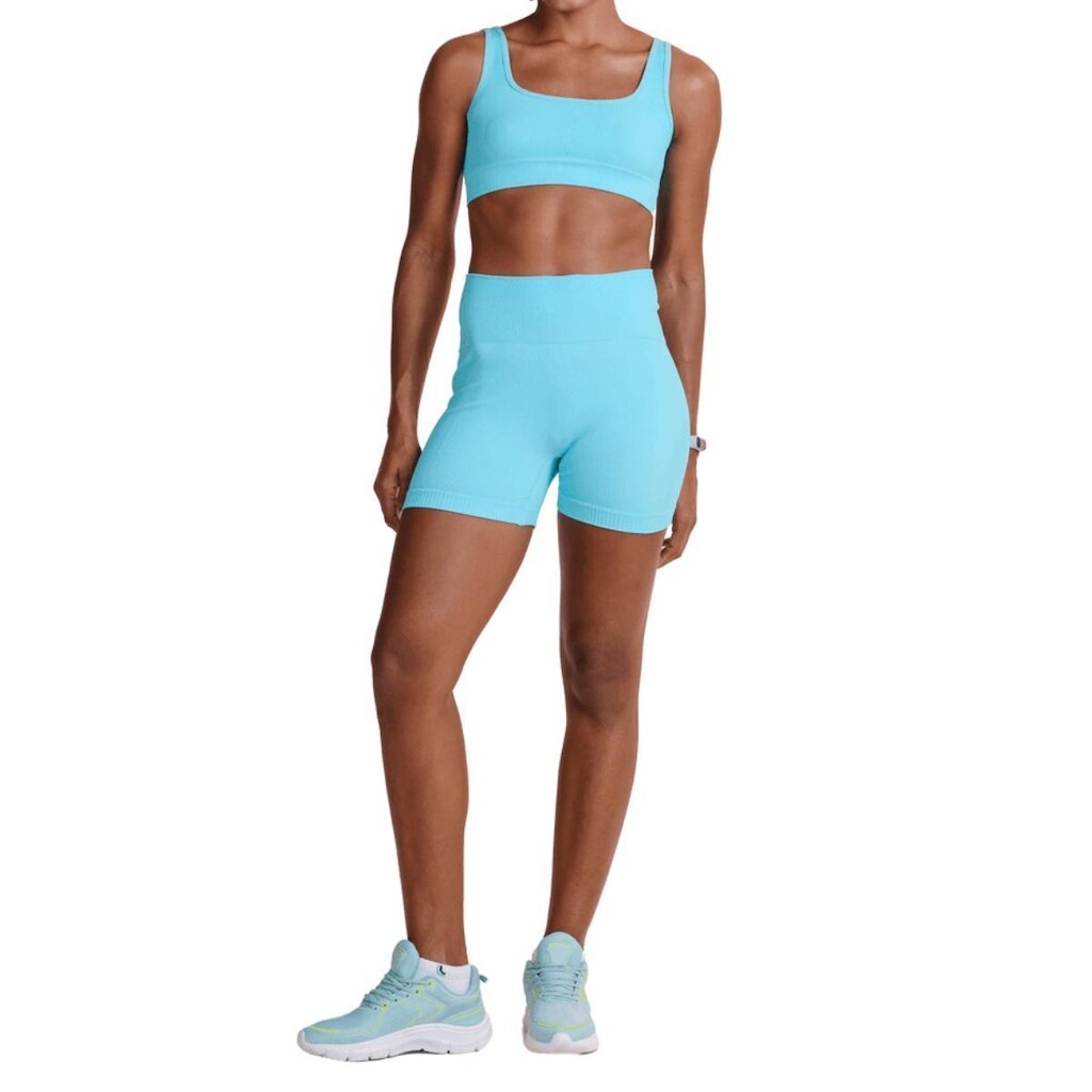 Biker Short Lupo Canelado Poliamida Levanta Bumbum