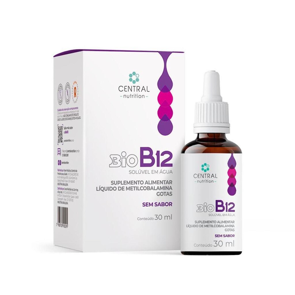 BioB12 Gotas Vitamina B12 Central Nutrition 30ml
