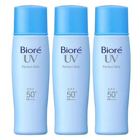 Bioré Uv Perfect Milk Kit com Três Protetores Solares Kit - Incolor Menor preço em Bioré Uv Perfect Milk Kit com Três Protetores Solares Kit - Incolor