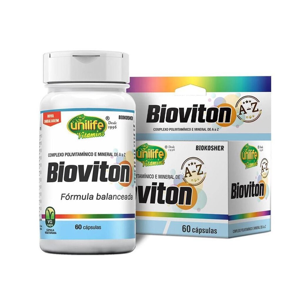 Bioviton Polivitaminico 60 Caps 560mg - Unilife