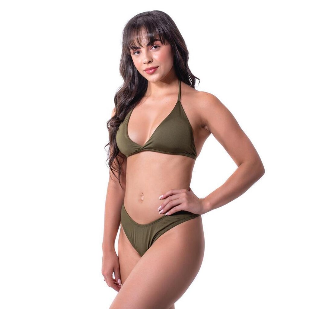 Biquíni Cortininha Asa Delta C/ Bojo Moda Verão Vários Modelos
