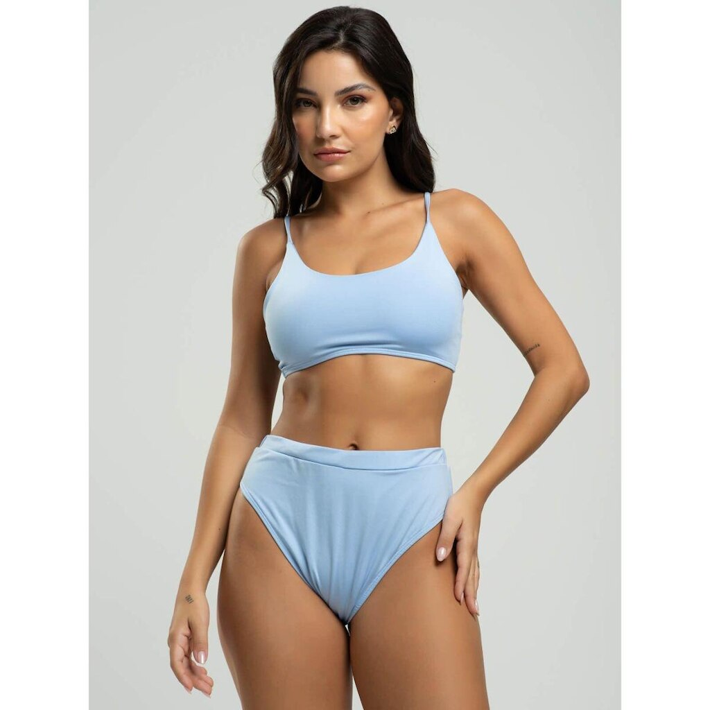 Biquini Faixa Calcinha Hot Pants Bojo Removivel Proteção Uv 50+