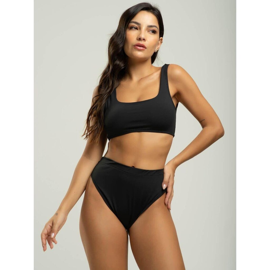 Biquini Regata Calcinha Hot Pants Bojo Removivel Proteção Uv 50+