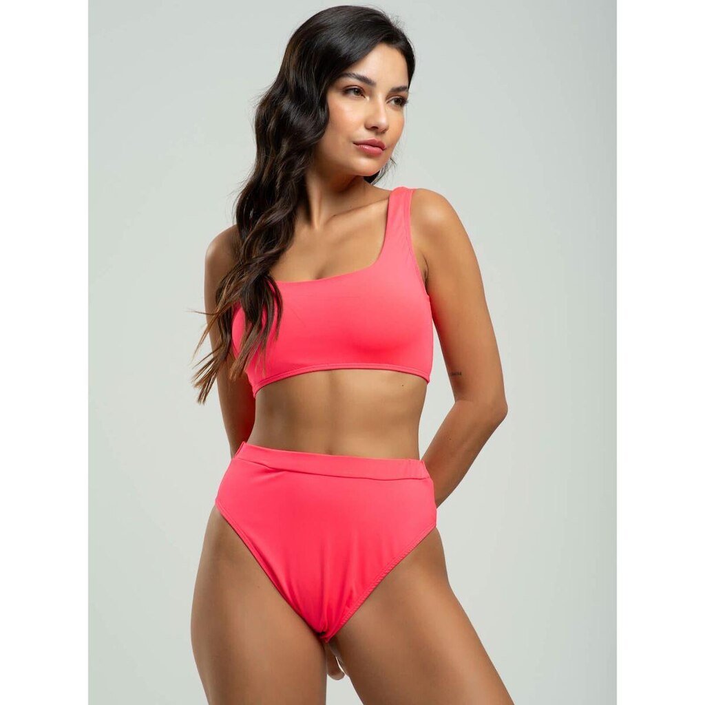 Biquini Regata Calcinha Hot Pants Bojo Removivel Proteção Uv 50+