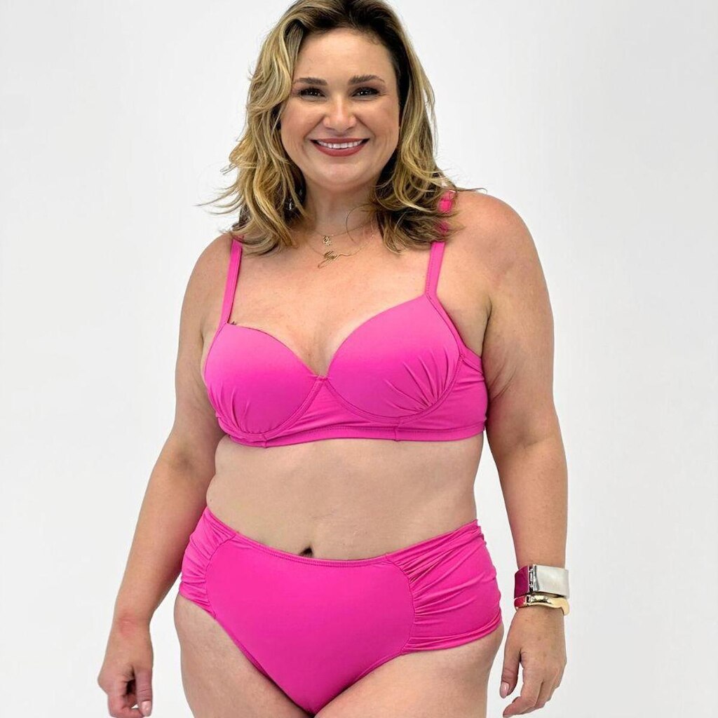 Biquíni Sabrieli Plus Size Tanga com Bojo Feminino