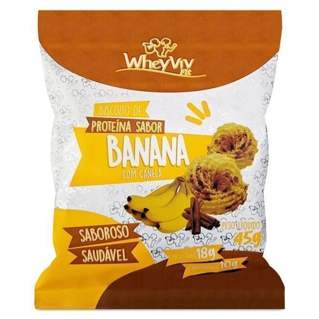 Bis coito Banana c/ Canela - Viv Fit