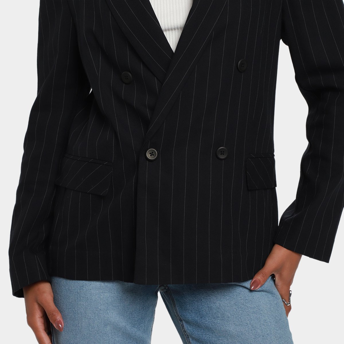 Blazer Calvin Klein Double Breasted Feminino - 2