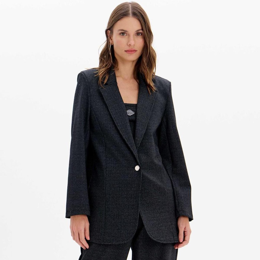 Blazer Easy Lança Perfume Transpasse Feminino