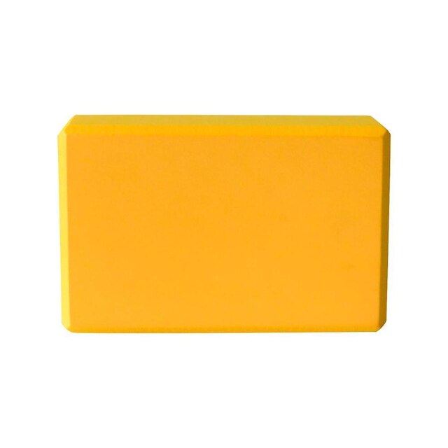 Bloco de Pilates e Yoga Alongamento Postura - Amarelo Menor preço em Bloco de Pilates e Yoga Alongamento Postura - Amarelo