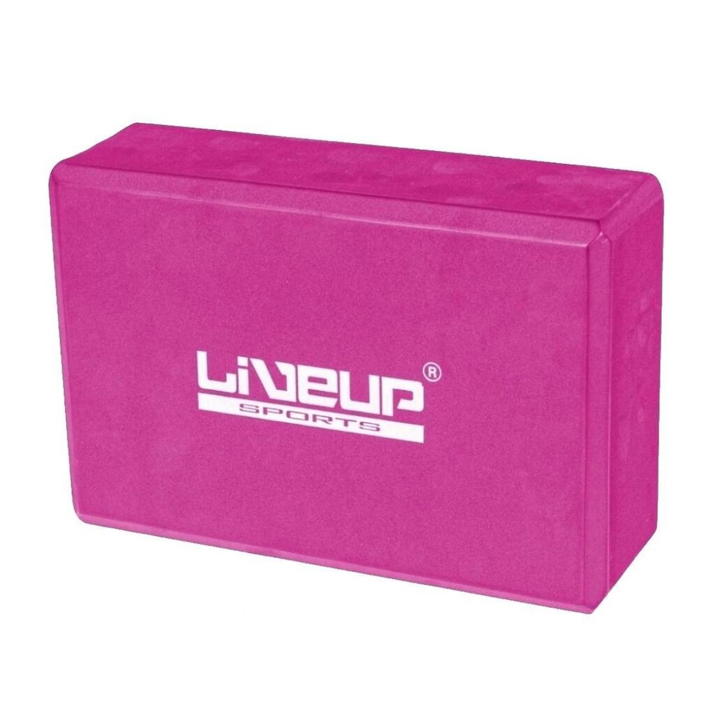 Bloco em Eva para Yoga e Pilates LS3233 Liveup Azul